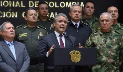 El Presidente Iván Duque realizó un consejo de gobierno en Bogotá.