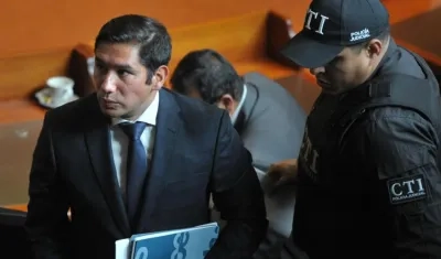 El exfiscal anticorrupción Luis Gustavo Moreno Rivera