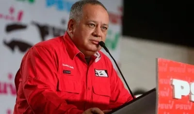 El jefe de la Asamblea Constituyente de Venezuela (ANC), Diosdado Cabello.