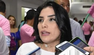 La excongresista Aida Merlano.