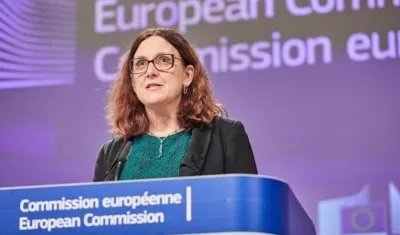 Cecilia Malmström, miembro de la CE.