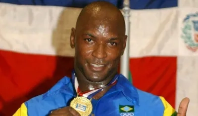 Mario Sabino, judoca brasileño asesinado. 