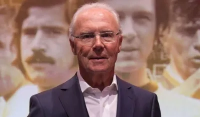 Franz Beckenbauer, exjugador alemán. 