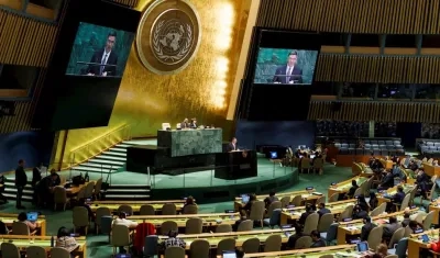 Asamblea en la ONU.