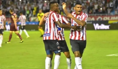 Luis Narváez viene de marcar gol. 