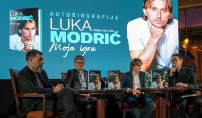 Luka Modric lanzó su libro Mi Juego.