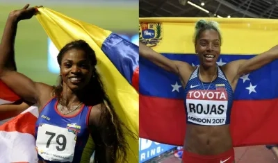 Las atletas Caterine Ibargüen y Yulimar Rojas competirán en los Panamericanos de Lima.