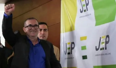 Rodrigo Londoño, máximo jefe del partido de la Farc.