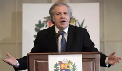 El secretario de la OEA, Luis Almagro.