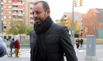 El expresidente del Barcelona, Sandro Rosell.