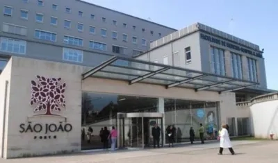  Hospital de São João de Oporto, en el norte de Portugal.