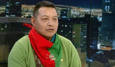 El portavoz indígena colombiano José Pete