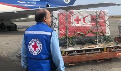 Entró a Venezuela el primer cargamento de ayuda humanitaria por parte de la Cruz Roja Internacional.