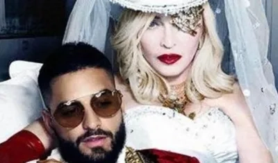 Maluma junto a Madonna.