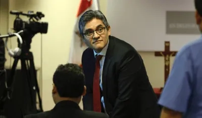 El fiscal José Domingo Pérez.
