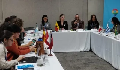 Reunión del grupo de trabajo LGBTI - UCCI en el marco del II Encuentro de Ciudades Aliadas en el Orgullo LGBTI 2019. 