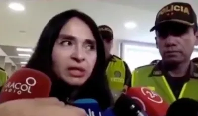 Alejandra Ojeda, hermana de Ilse Ojeda la chilena desaparecida en Colombia.