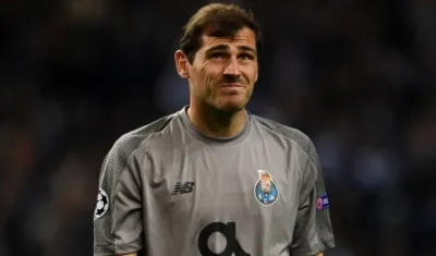 El portero español Iker Casillas.