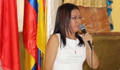 Alcaldesa de Manatí,  Kelly Paternina Sanjuán.