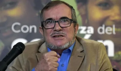 El líder de la FARC, Rodrigo Londoño