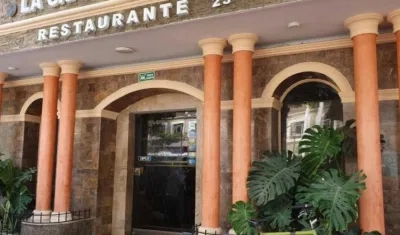 Restaurante donde ocurrieron los hechos en Santa Marta.
