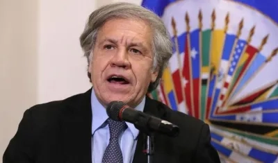  Luis Almagro, secretario general de la OEA.