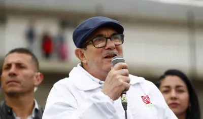  El jefe del partido FARC, Rodrigo Londoño