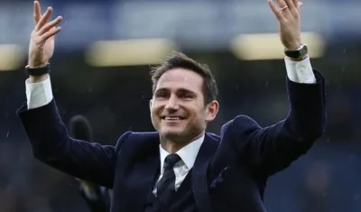 El entrenador inglés Frank Lampard.