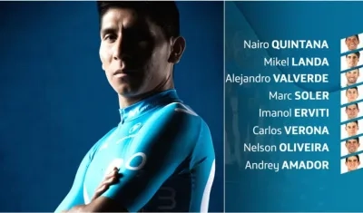 Nairo Quintana será uno de los líderes junto a Mikel Landa en el Tour de Francia.