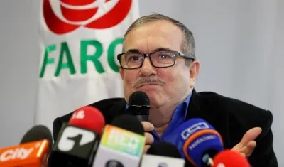 Rodrigo Londoño, presidente del Partido de la FARC.