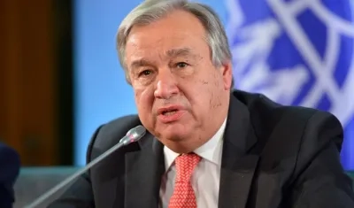 Antonio Guterres, secretario general de la ONU.