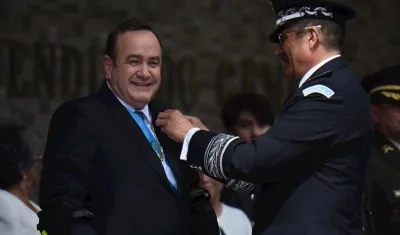 Alejandro Giammattei,presidente de Guatemala.