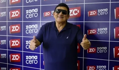 El cantante vallenato Poncho Zuleta.