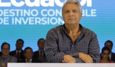 El presidente de Ecuador, Lenín Moreno.