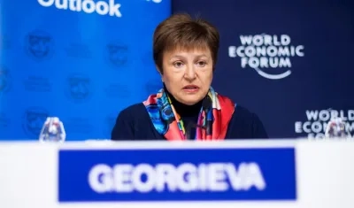 La directora gerente del Fondo Monetario Internacional (FMI), la búlgara Kristalina Georgieva.