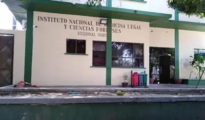 El cadáver de la víctima fue trasladado a Medicina Legal, en Barranquilla. 