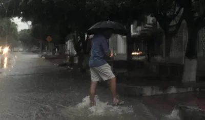 Lluvias en Barranquilla