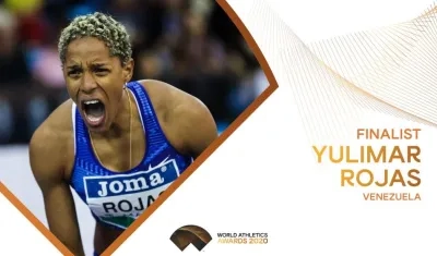 Yulimar Rojas, atleta venezolana. 