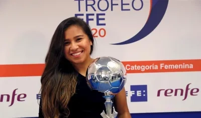 Leicy Santos, jugadora colombiana. 