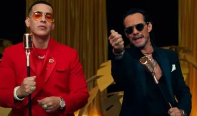 Daddy Yankee y Marc Anthony.