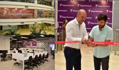 Según el alcalde Pumarejo, la llegada de empresas como Teleperformance es un reflejo del buen momento que vive la ciudad.