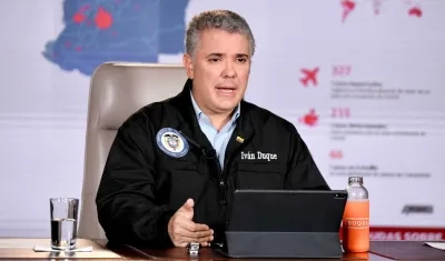Iván Duque, presidente.