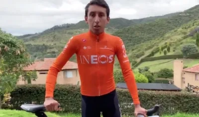 Egan Bernal, vigente campeón del Tour de Francia.