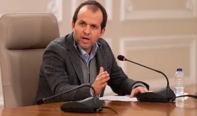 El Ministro del Deporte, Ernesto Lucena.