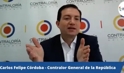 Carlos Felipe Córdoba, Contralor Ceneral de la República.