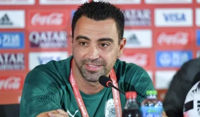  Xavi Hernández, actual técnico del Al Sadd catarí.