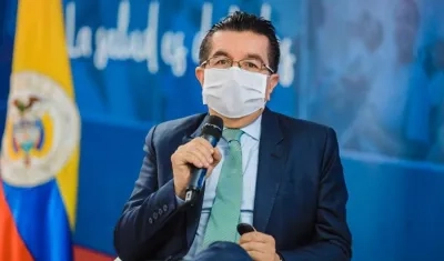 Fernando Ruiz Gómez, Ministro de Salud.