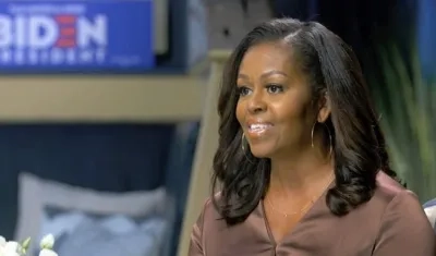 Michelle Obama, exprimera dama de Estados Unidos.