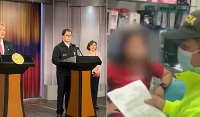 Presidente hizo el anuncio de la captura de alias 'Maritza' en Popayán.