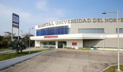 Madre e hijo fueron llevados al Hospital Universidad del Norte